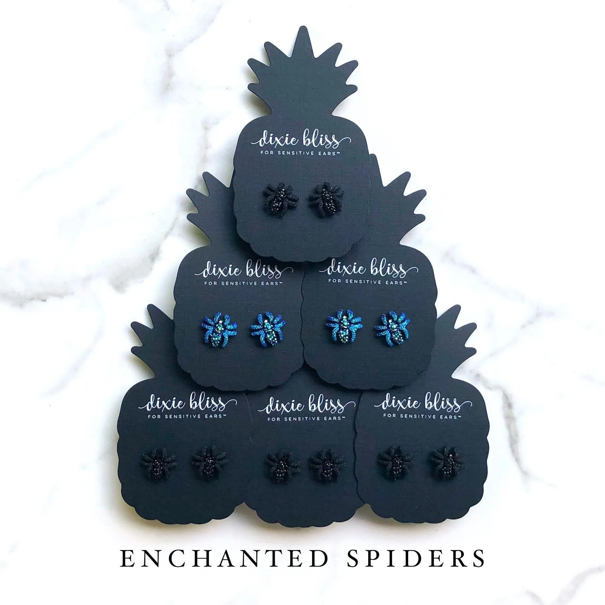 ✨ Sparkly Spiders