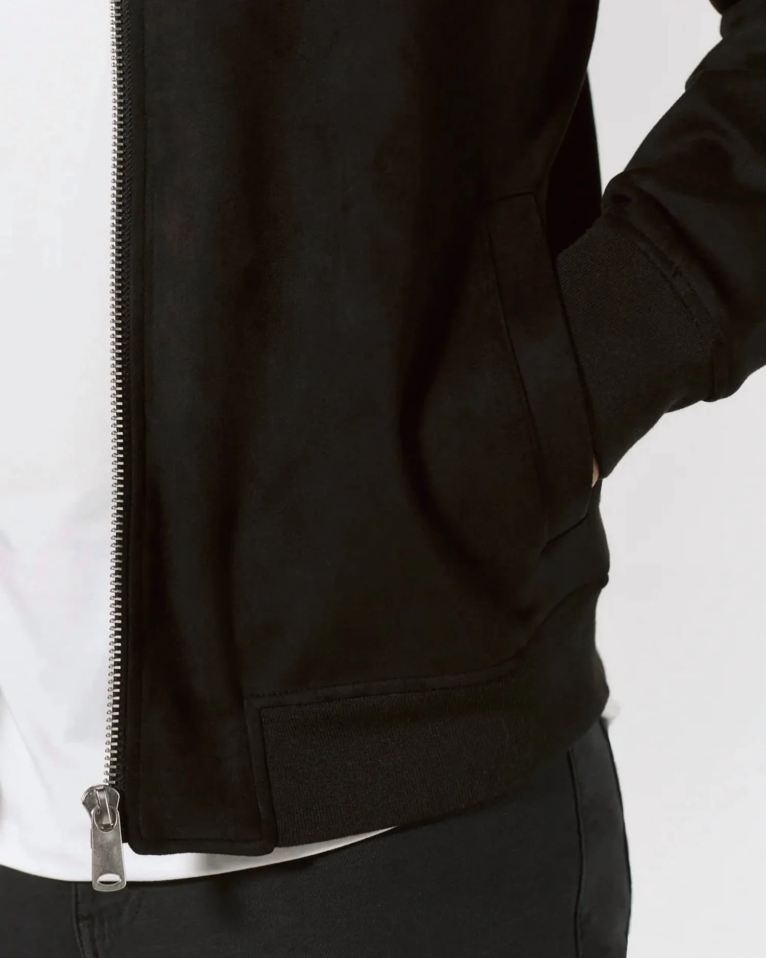 7Diamonds - Evolution Suede Bomber Jacket