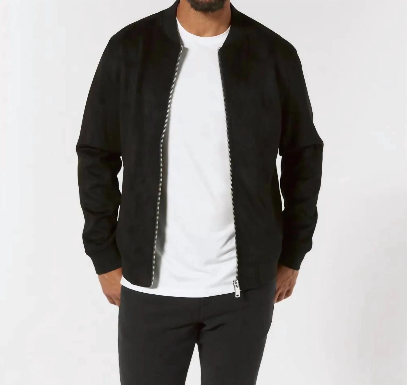 7Diamonds - Evolution Suede Bomber Jacket