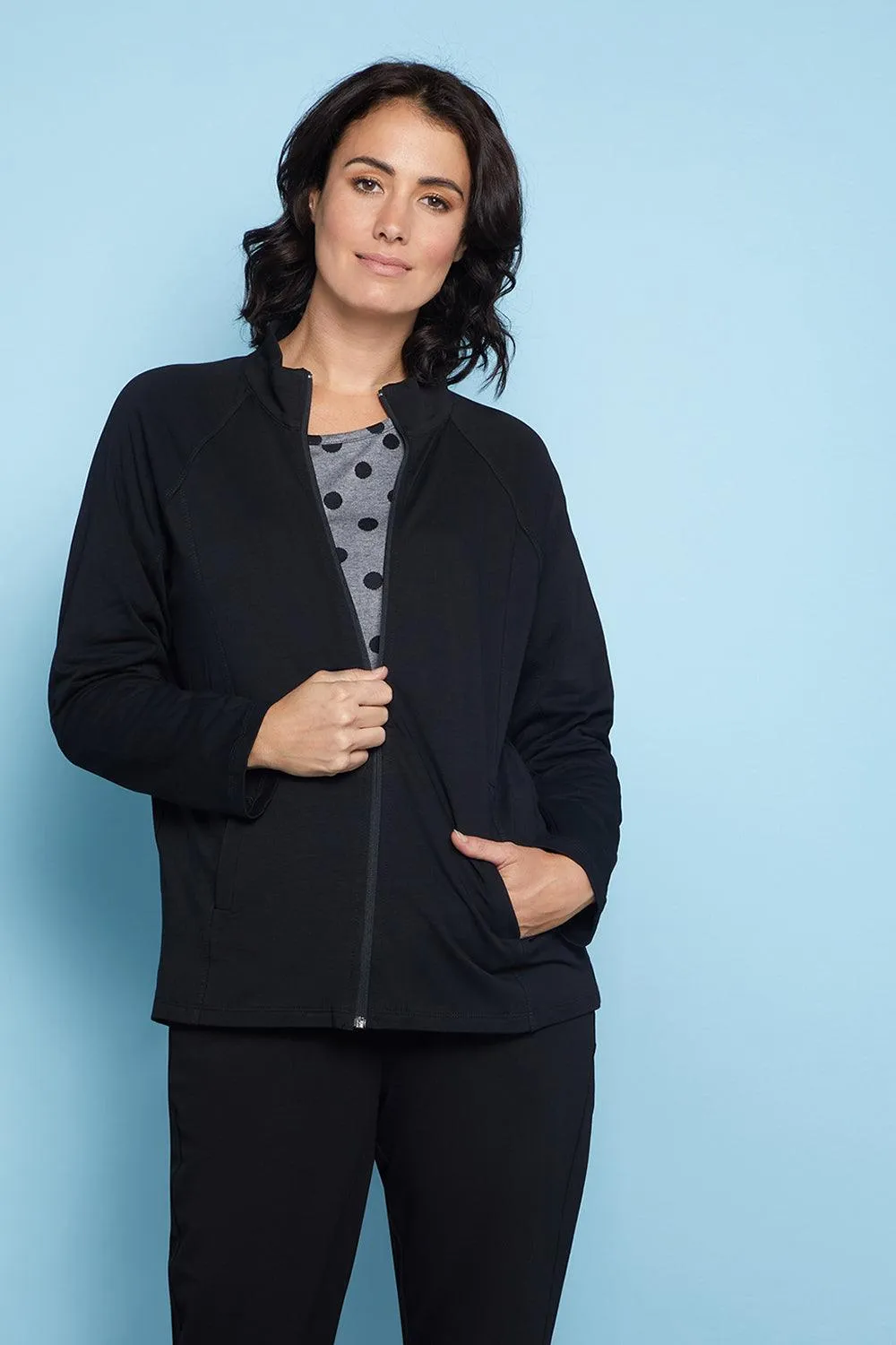 Alice Track Jacket - Black