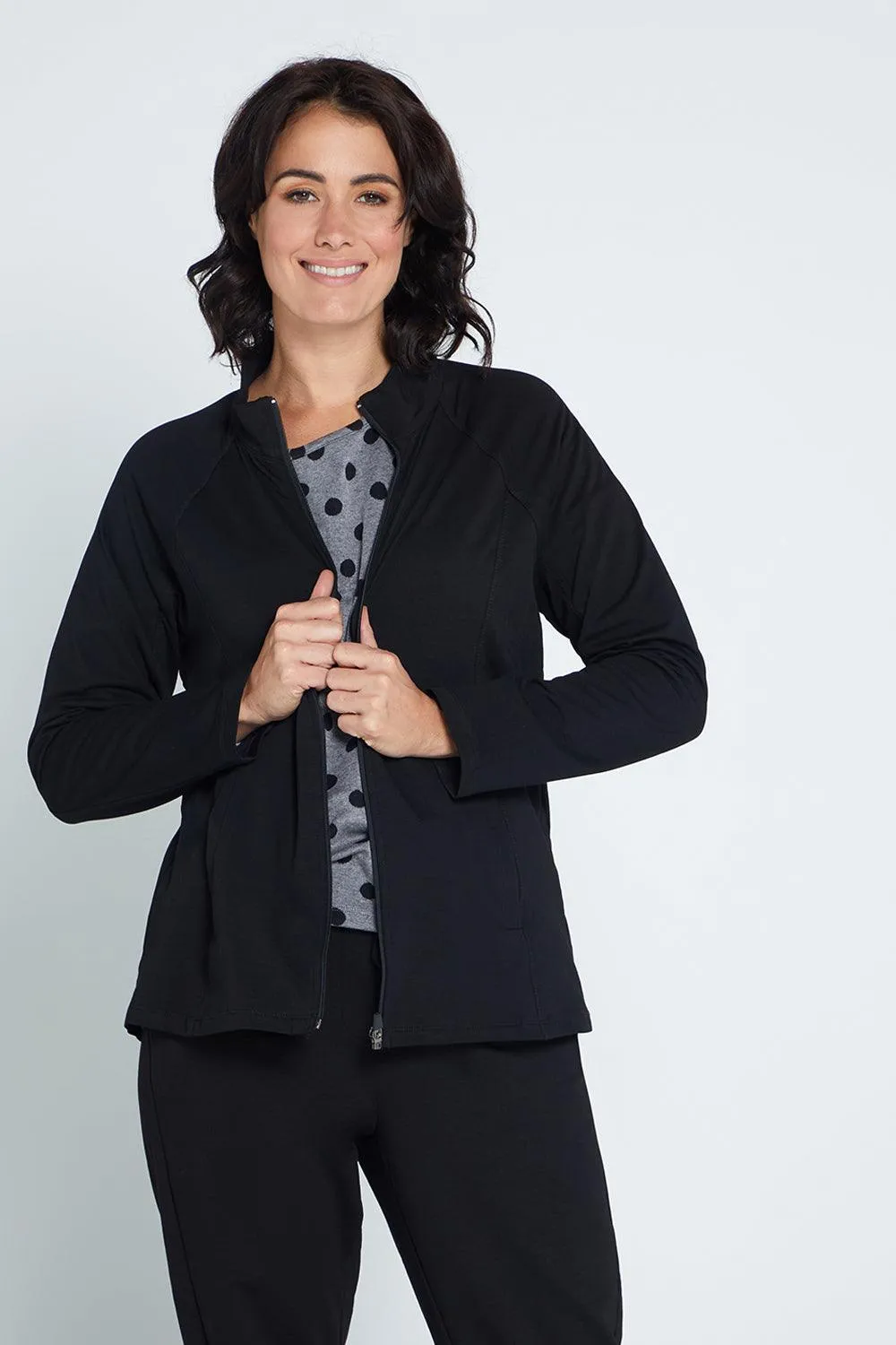 Alice Track Jacket - Black