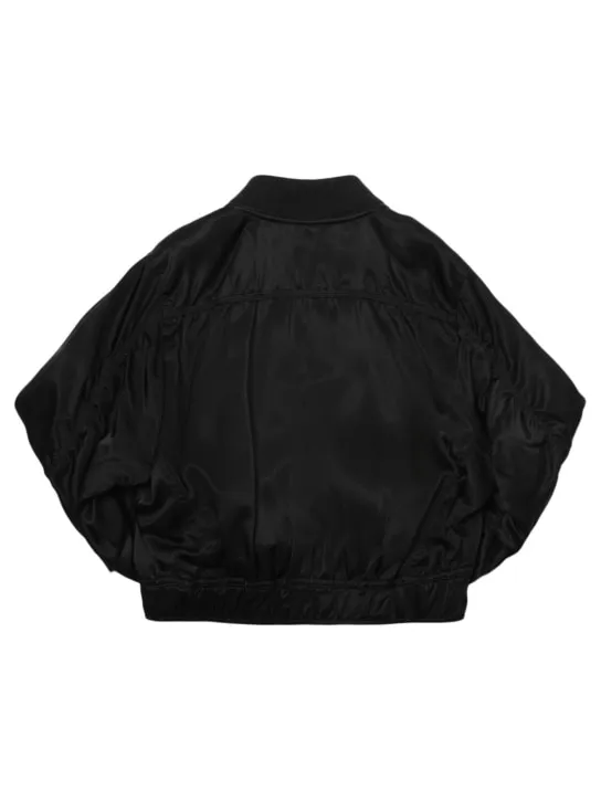 Diesel Kids   Viscose satin bomber jacket 