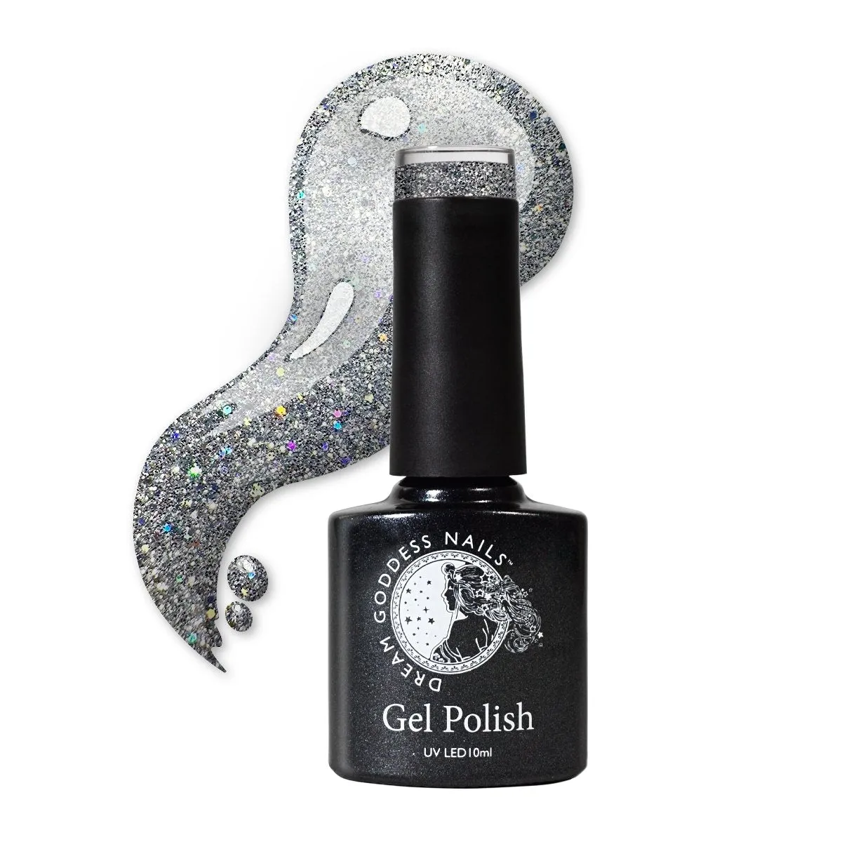 Dream Goddess Gel Polish All That Glitters Collection Free Top & Base Coat Bundle