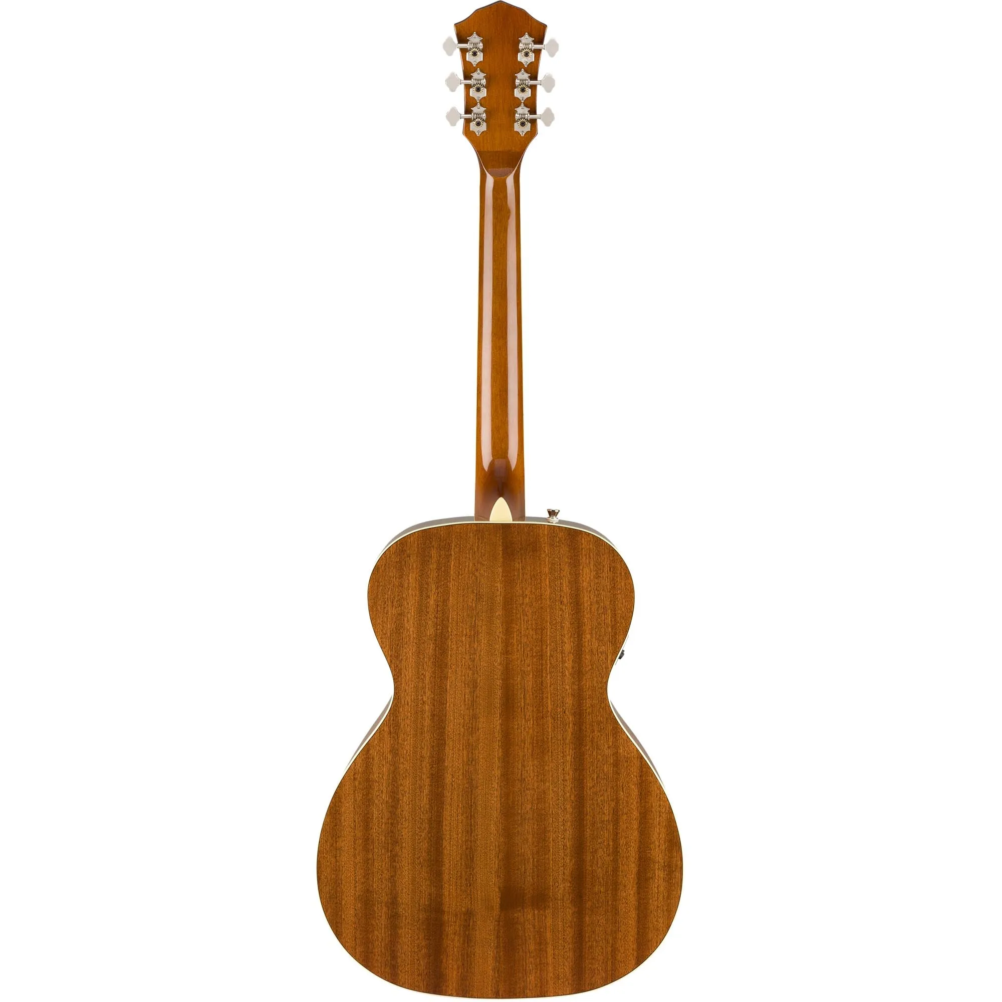 Fender 2019 Limited Edition FA-235E Concert Striped Ebony Top Laurel Guitar, Natural