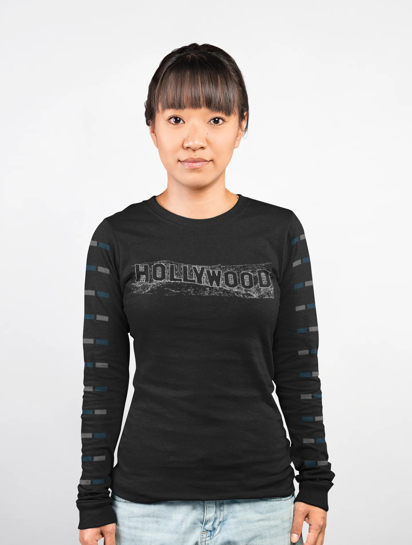 Hollywood Sign - Unisex Jersey Long Sleeve Tee