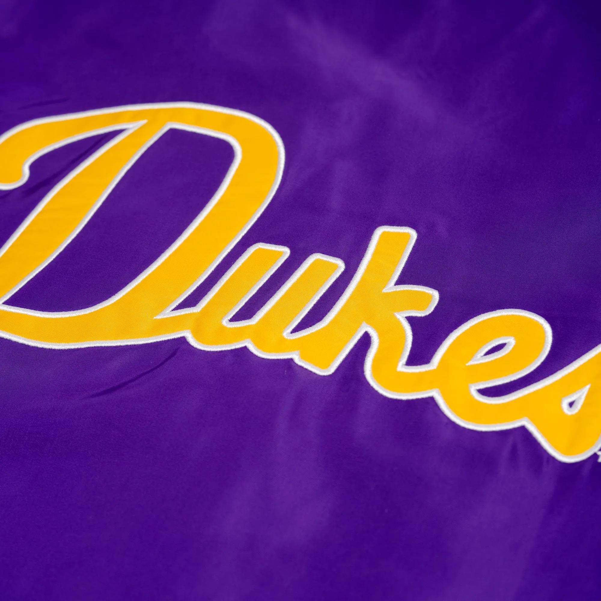 James Madison Dukes Vintage Script Bomber Jacket
