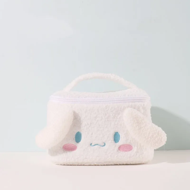 Kawaii Sanrio Cinnamoroll Plush Cosmetic Box