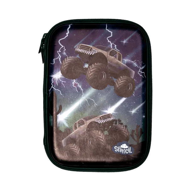 Spencil Hard Head Pencil Case - Meteor Trucks